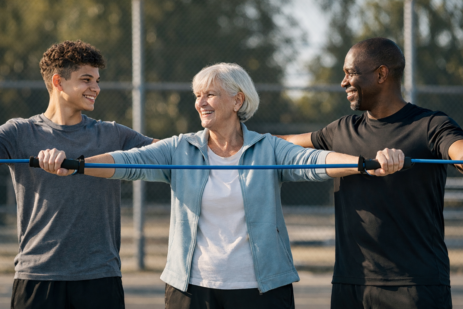 Functional fitness training